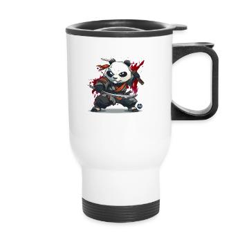 Bloody Ronin - Thermal mug with handle - white - Front