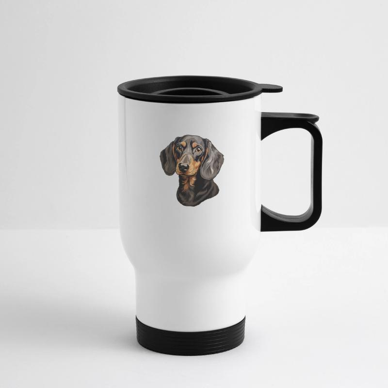 Thermobecher mit Tragegriff