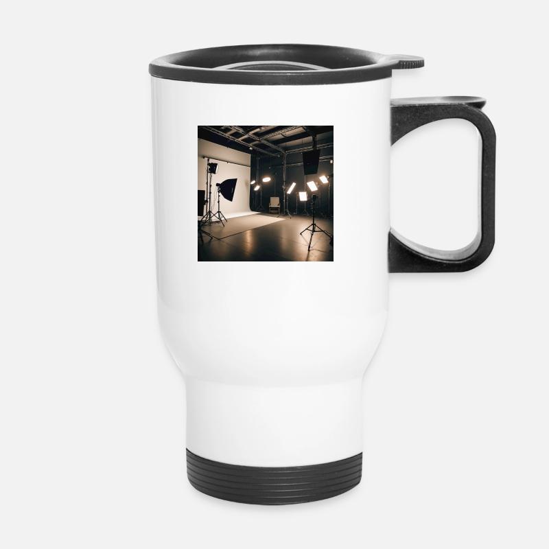 IMG 5132 - Thermal mug with handle - white