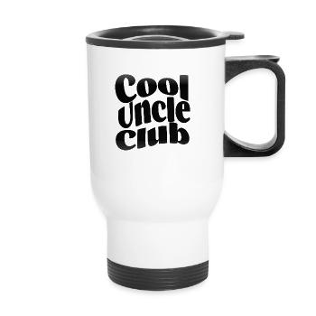 Cool Uncle Club best uncle in the world birthday - Thermal mug with handle - white - Front