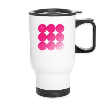 Little finger - Thermal mug with handle - white - Front