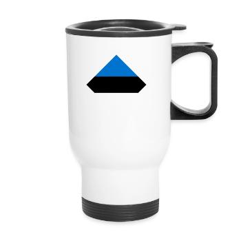 Estonia - Thermal mug with handle - white - Front