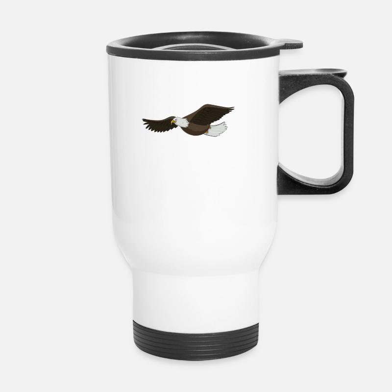 Adler - Tasse isotherme avec poignée - blanc