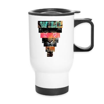 tiger21 - Tasse isotherme avec poignée - blanc - Devant