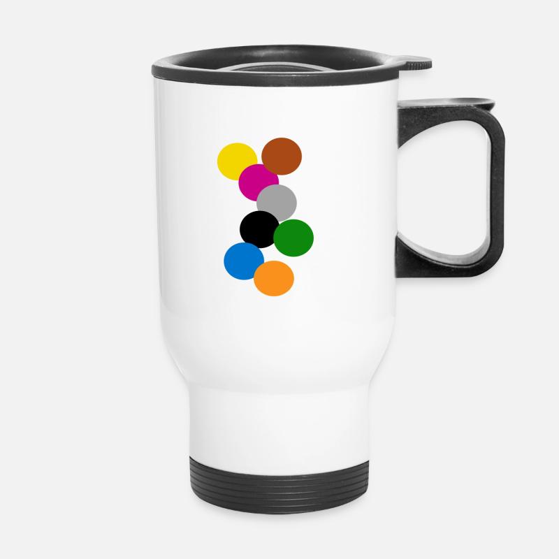 rings image16 - Thermal mug with handle - white