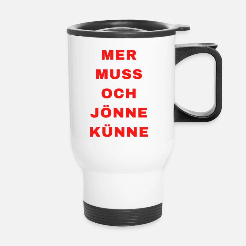MMOJK2 - Thermobecher mit Tragegriff - Weiß