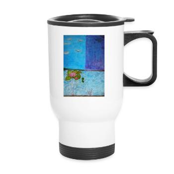 Classification RAUNKIER Hydrophyte Melika - Thermal mug with handle - white - Front