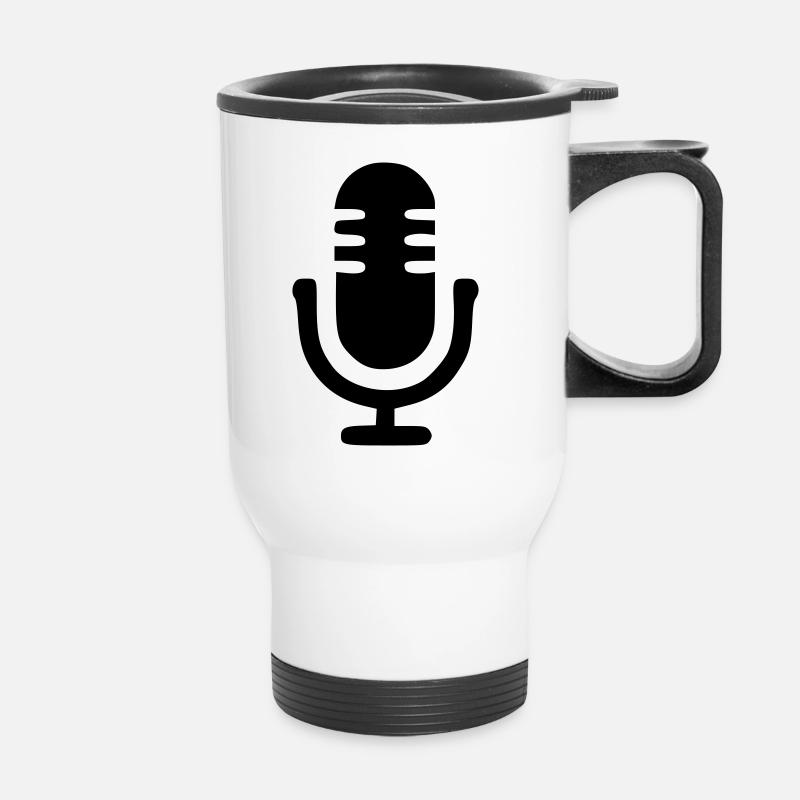 Micro - Thermal mug with handle - white