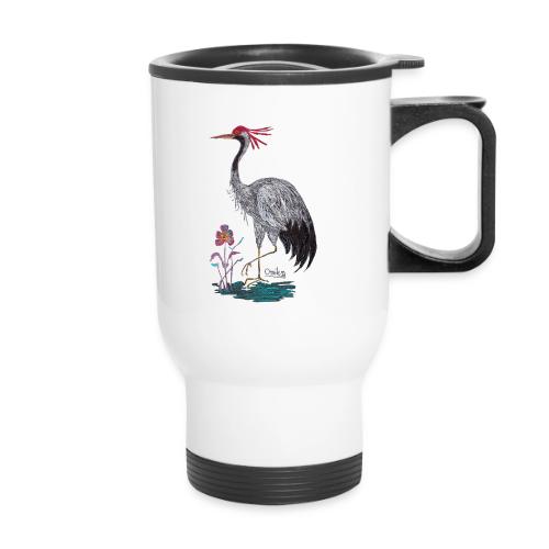 Soft Fire Crane - Thermal mug with handle