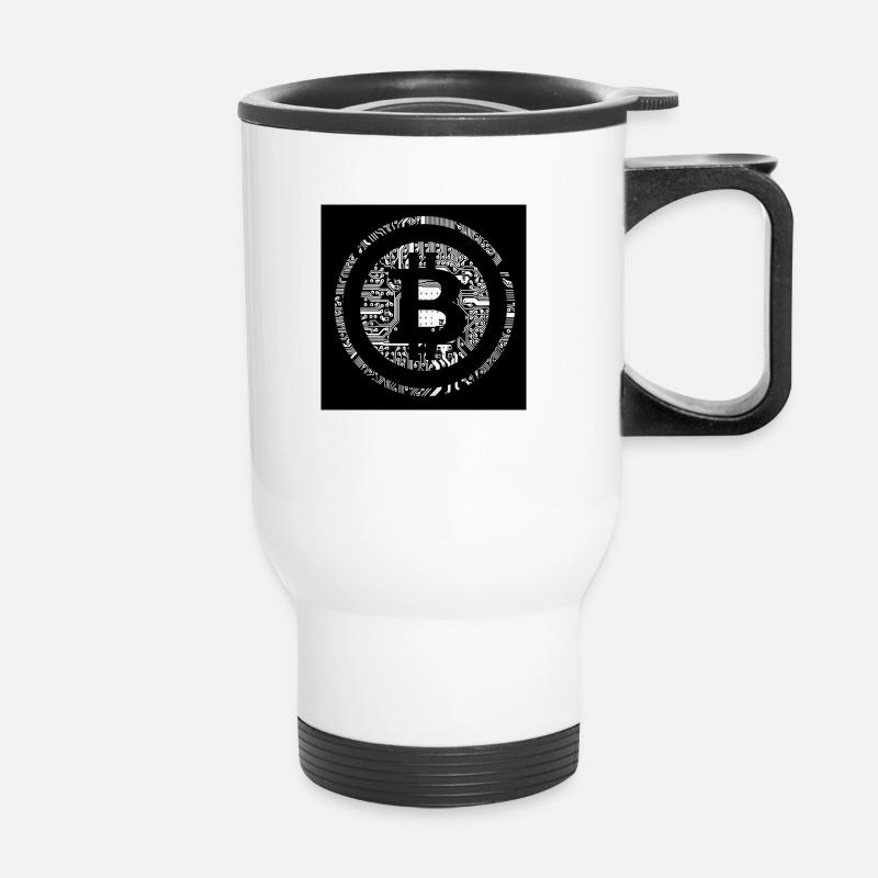 Bitcoin The Bitcoin - Thermal mug with handle - white