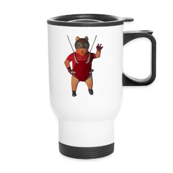 MY LITTLE CREATURE - Thermal mug with handle - white - Front