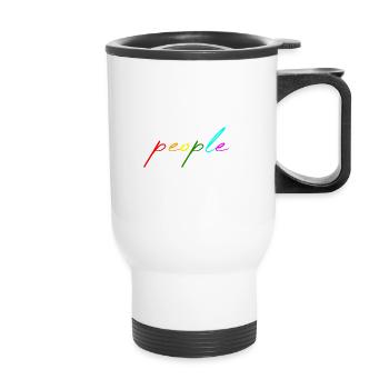 Gens - Tasse isotherme avec poignée - blanc - Devant