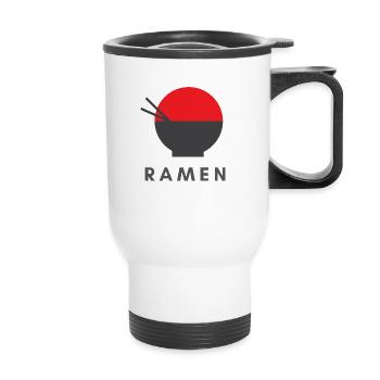 Ramen - Thermal mug with handle - white - Front