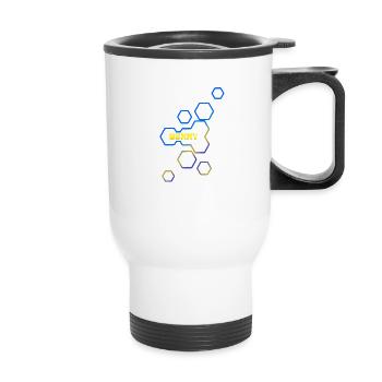 Gift for Benny - Thermal mug with handle - white - Front