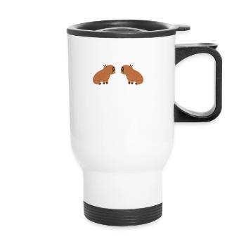 IT Geek, Accessoires PC Périphériques de stockage Evolution - Tasse isotherme avec poignée - blanc - Devant