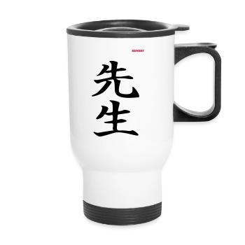 SENSEI - "Martial Arts" collection - Thermal mug with handle - white - Front
