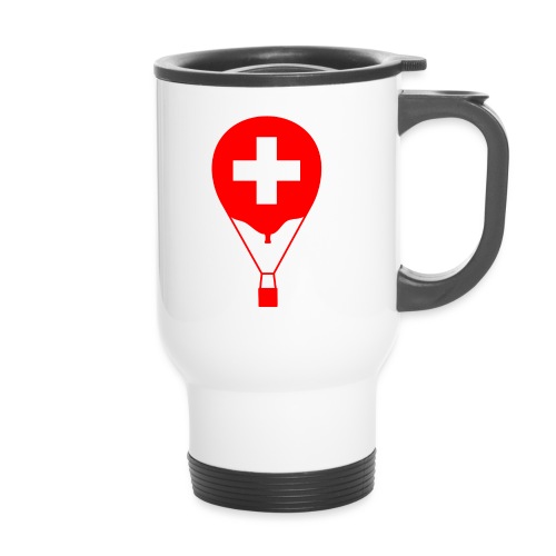Ballon à gaz dans le design suisse - Tasse isotherme avec poignée