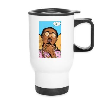 I'm in LOVE WITH COCO - Thermal mug with handle - white - Front