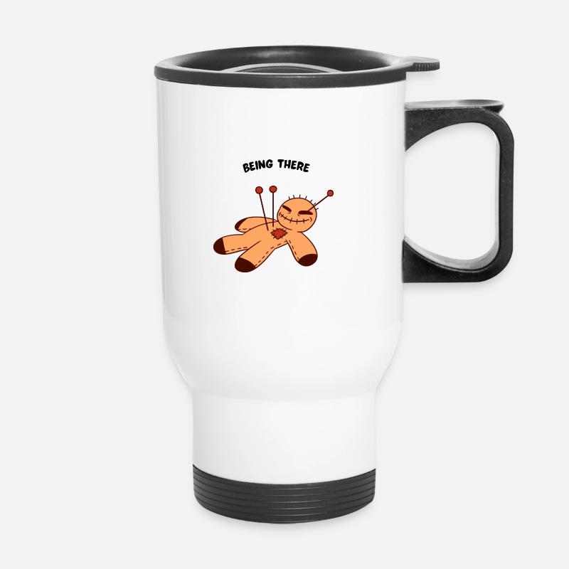 Being There - Tasse isotherme avec poignée - blanc