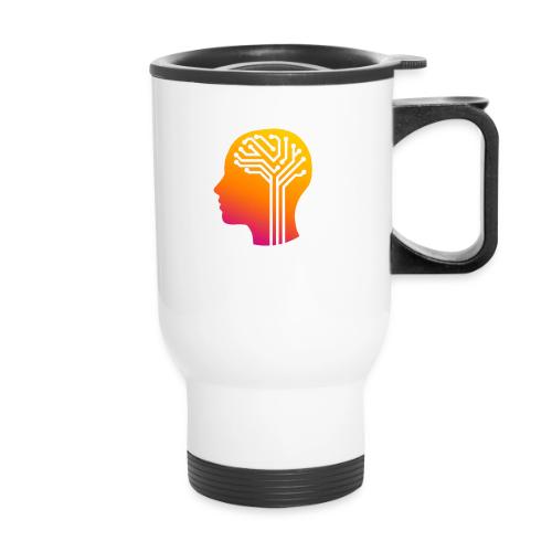 BrainFlow Logo - Thermal mug with handle