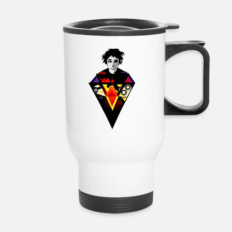 Mind of a Boy - Thermal mug with handle - white