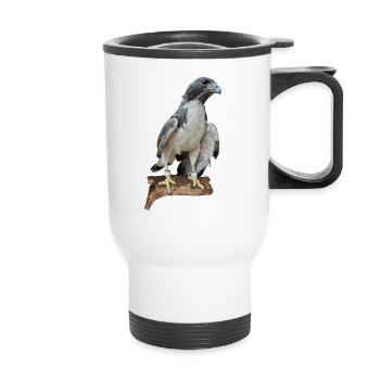 Faucon - Tasse isotherme avec poignée - blanc - Devant