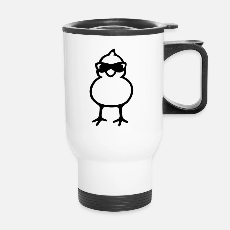 Cool Chick - Thermobecher mit Tragegriff - Weiß