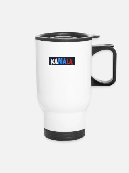 KAMALA USA - Thermobecher mit Tragegriff - Weiß