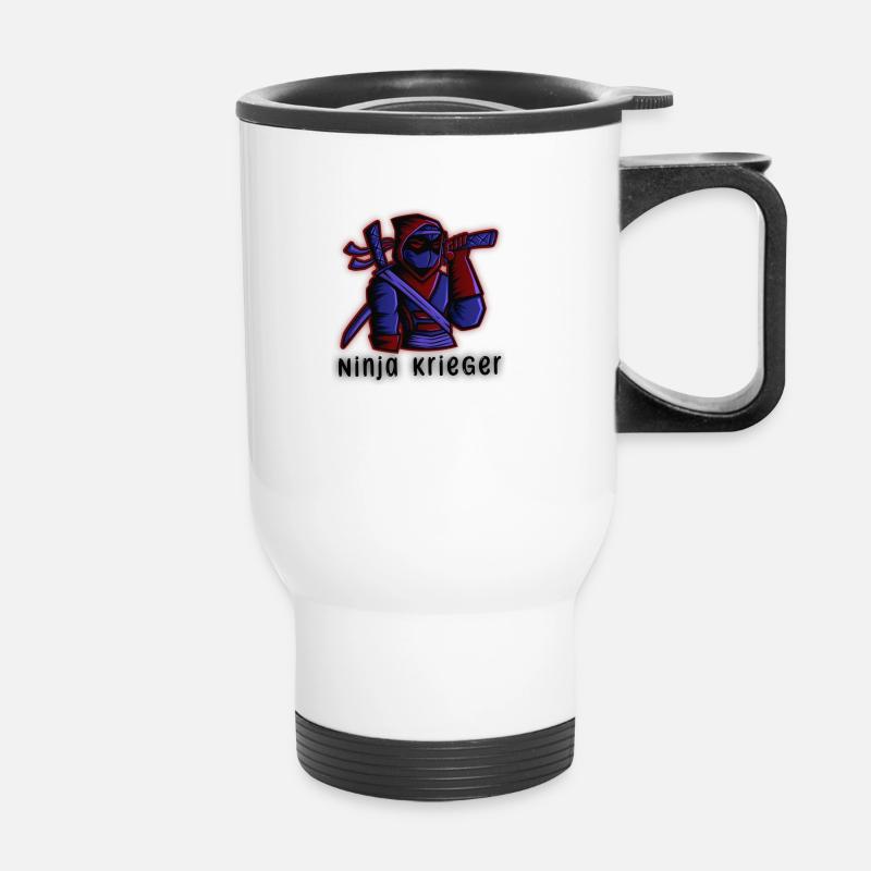 CHEERS - Thermal mug with handle - white