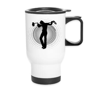 Detectorists - Thermal mug with handle - white - Front