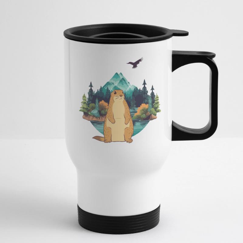 Marmotte Tasse isotherme avec poignée