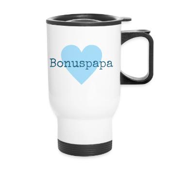 Bonuspapa - Thermobecher mit Tragegriff - Weiß - Vorne