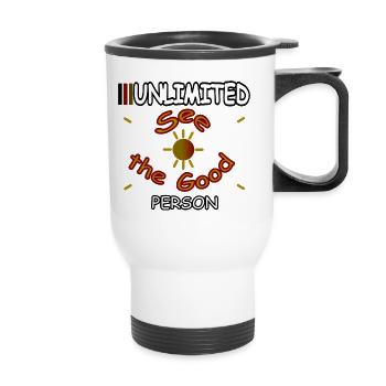 See the Good - Thermal mug with handle - white - Front