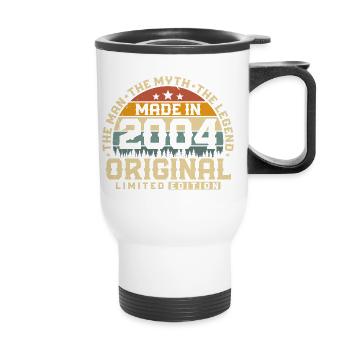 2004 Vintage Born Man Mythe Légende - Tasse isotherme avec poignée - blanc - Devant