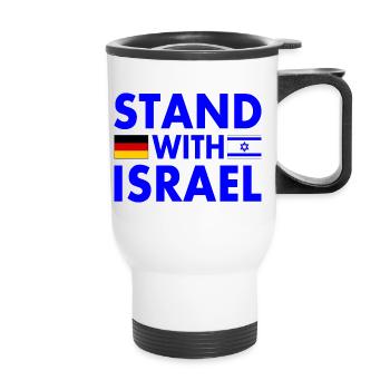 Israël - Tasse isotherme avec poignée - blanc - Devant
