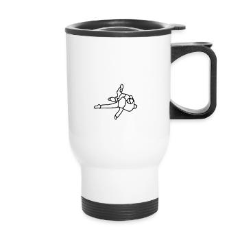 OSCILLATION - Tasse isotherme avec poignée - blanc - Devant