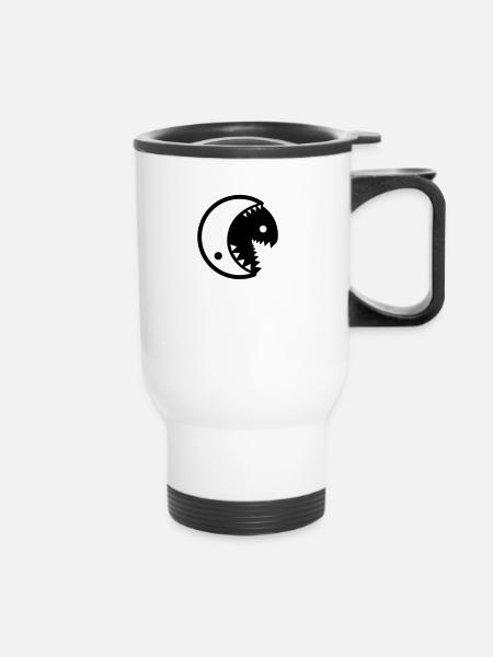 yang yin Alternative - Tasse isotherme avec poignée - blanc
