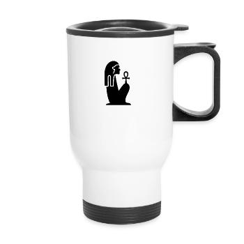 Ankh - Tasse isotherme avec poignée - blanc - Devant