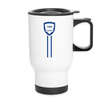 Auxerre football club - Thermal mug with handle - white - Front