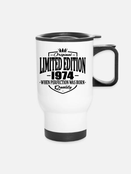 Limited edition 1974 - Tasse isotherme avec poignée - blanc