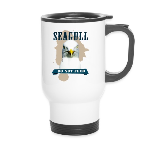 SEAGULL - DO NOT FEED - Thermobecher mit Tragegriff