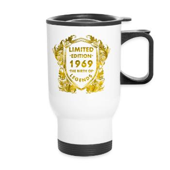 1969 - Thermal mug with handle - white - Front