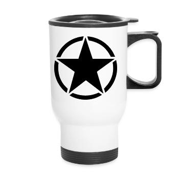 America Army - Thermal mug with handle - white - Front