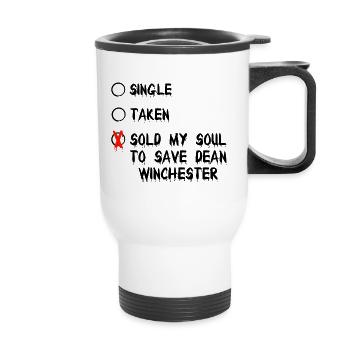 Supernatural - Thermal mug with handle - white - Front