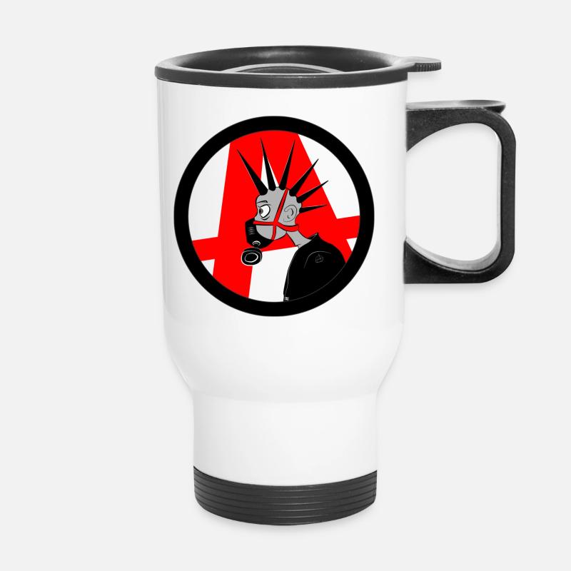 punk - Tasse isotherme avec poignée - blanc