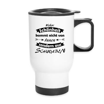 Schwabe - Thermobecher mit Tragegriff - Weiß - Vorne