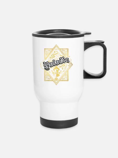 JDR Paladin classes de personnages RPG - Tasse isotherme avec poignée - blanc
