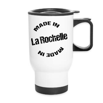 Made in La Rochelle - Tasse isotherme avec poignée - blanc - Devant