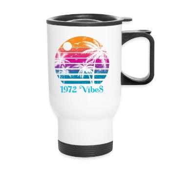 Millésime (1972) - Tasse isotherme avec poignée - blanc - Devant