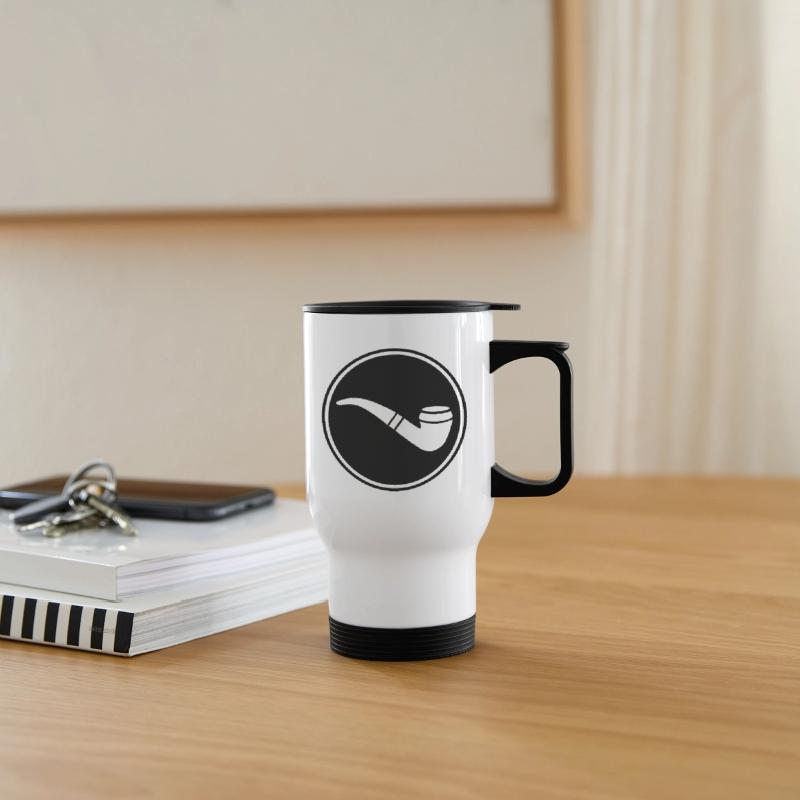 Thermobecher mit Tragegriff